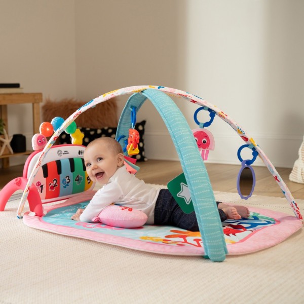 BABY EINSTEIN Deka na hraní s aktivitami 4v1 Kickin' Tunes™ Jellyfish Jamboree™ 0m+