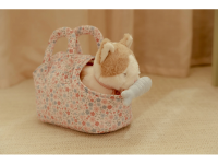 LITTLE DUTCH Kočička plyšová Marley v kabelce Soft Flowers