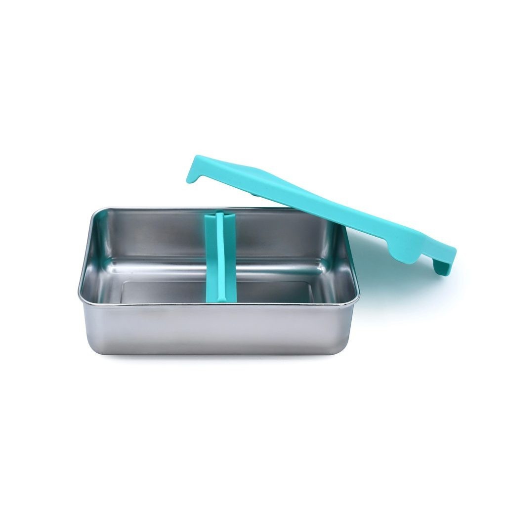 MELII Nerezový Bento box 740 ml se silikonovým víkem