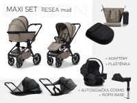 MOON RESEA +  Maxi set Kombinovaný kočárek