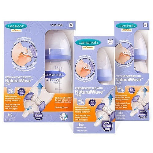 Kojenecká láhev Lansinoh s NaturalWave TM savičkou