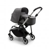 BUGABOO Kočárek Bee6 Alu/Grey Grey Melange 2020