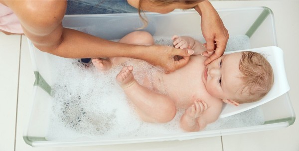 STOKKE® Flexi bath® Skládací vanička + lehátko do vaničky