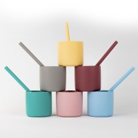 MINIKOIOI Brčko silikonové - 2 ks s kartáčkem