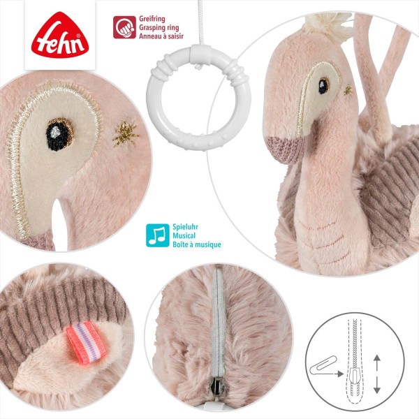 BABY FEHN Mini hrací hračka z kolekce Lazy, Crazy & Pink