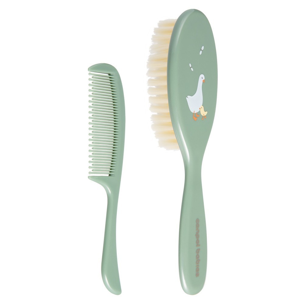 CANPOL BABIES Hřeben a kartáč GOOSE