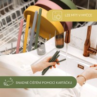 ZOPA Silikonové brčko 4ks