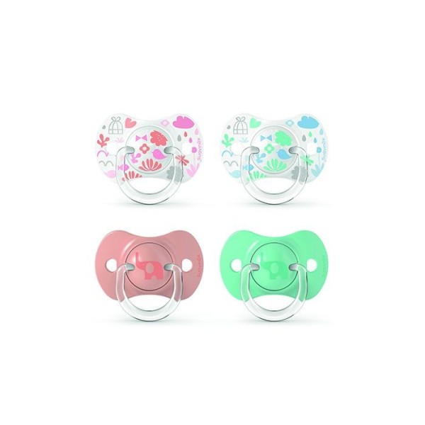 SUAVINEX | Dudlík SX PRO fyziologický MEMORIES 6/18m 2ks