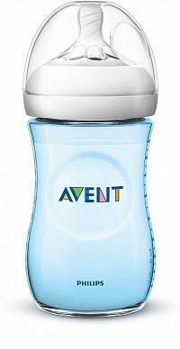 Láhev Avent Natural 260 ml, 1 ks modrá nová