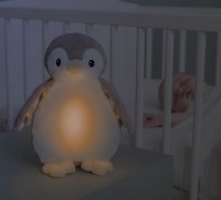 ZAZU Tučňák Phoebe - Šumící zvířátko s nočním světlem a hlasovým rekordérem