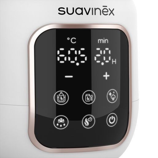 SUAVINEX Elektrická ohřívačka láhví se sterilizátorem 5 v 1