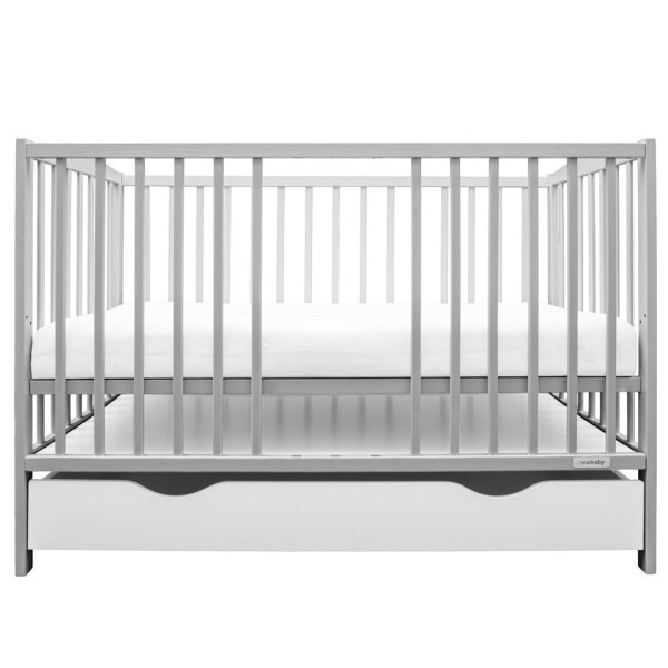 NEW BABY Dětská postýlka se šuplíkem LILLY