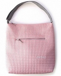 Velká taška na kočárek Pinkie Little Square Soft Pink