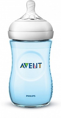 Láhev Avent Natural 260 ml, 1 ks modrá nová
