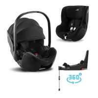 Britax Autosedačka set Baby-Safe 5Z+Flex Base 5Z+Autosedačka Dualfix 3 i-Size