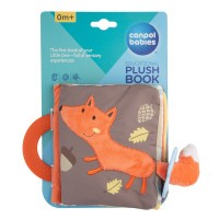 CANPOL BABIES Edukativní plyšová kniha FOX