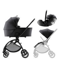 Britax Römer Set kočárek Rio + hluboká korba + autosedačka Baby-Safe PRO