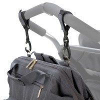 Lässig Taška na kočárek Glam Goldie Twin Backpack