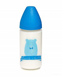 Kojenecká láhev Suavinex Meaningful life, skleněná, 240ml