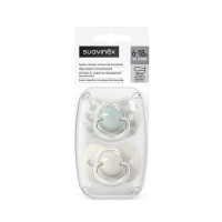 SUAVINEX Dudlík SX PRO fyziologický BIRDIES 6/18m 2 ks
