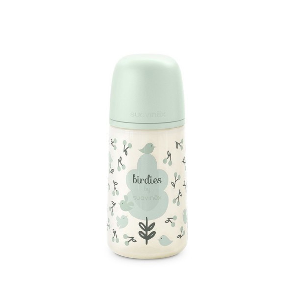 SUAVINEX Kojenecká láhev 270 ml M BIRDIES