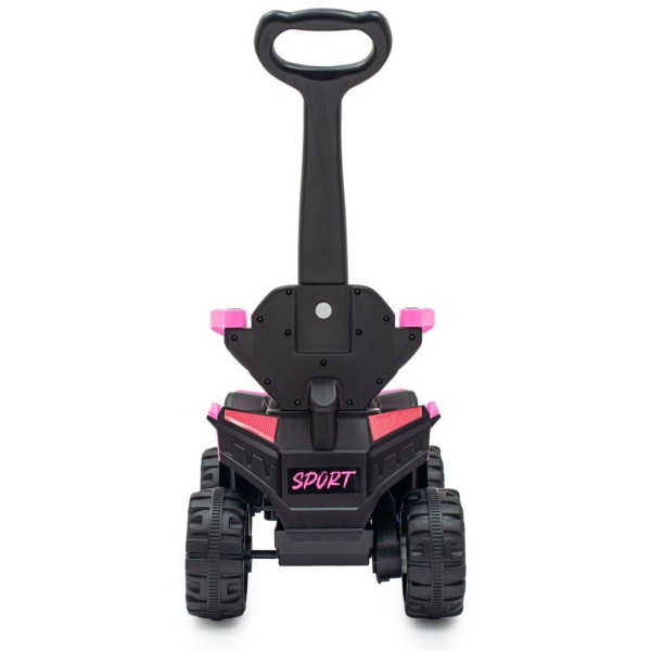 BABY MIX Dětské elektrické odrážedlo Ruggy s vodící tyčí