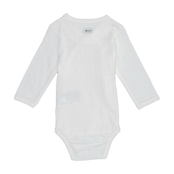LODGER Romper LS Seersucker Body Hydrofilní body s dlouhými rukávy