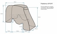Emitex Pláštěnka na kočárek SPORT a SPORT ABC