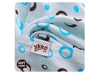 Bambusové pleny XKKO®BMB Spirals&Bubbles 70x70cm - 3ks Bambusové pleny XKKO®BMB Spirals&Bubbles 70x70cm - 3ks