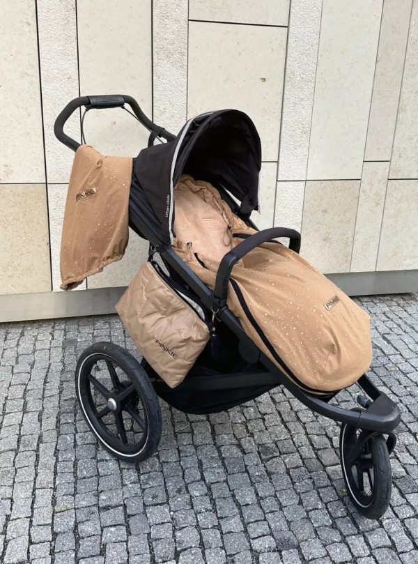 PINKIE Fusak Shine Gold - lehký 6m-2.5roku