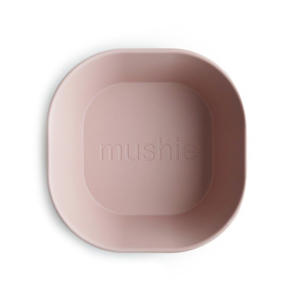 Mushie hranatá miska 2 ks
