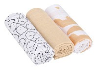 Bavlněné pleny Lässig Swaddle blanket 85x85 Bavlněné pleny Lässig Swaddle blanket 85x85