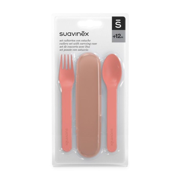 SUAVINEX SADA Příborů s obalem GO NATURAL