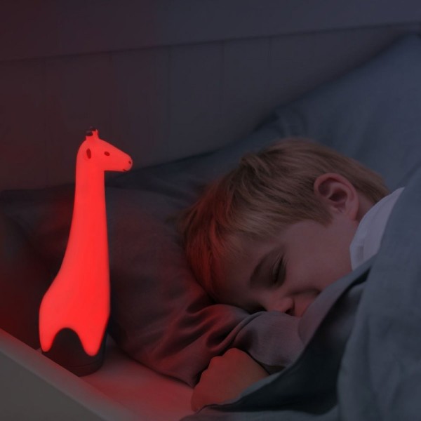 Zazu Žirafa GINA šedá - svítilna s nočním světlem