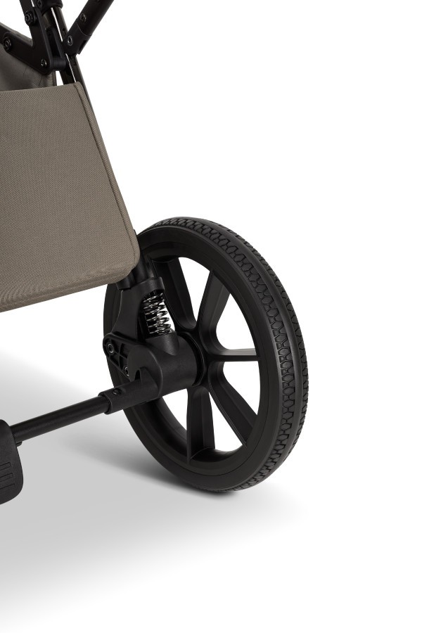 MOON PIÚ EXTRA black chrome Kombinovaný kočárek