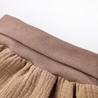 LITTLE ANGEL Šortky tenké harémky - písková