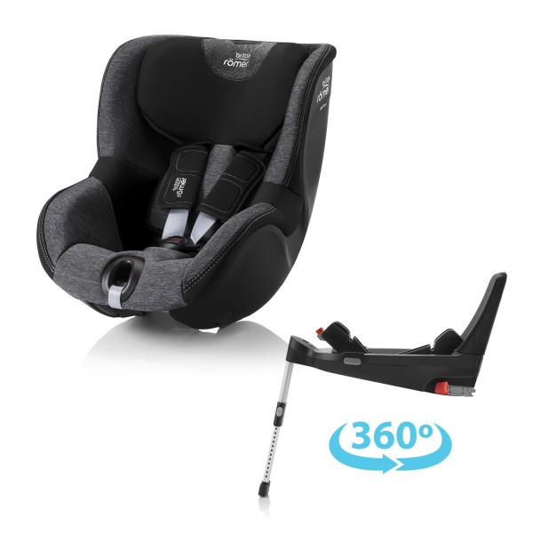 BRITAX RÖMER Autosedačka set Dualfix 5Z + Flex Base 5Z 61-105 cm