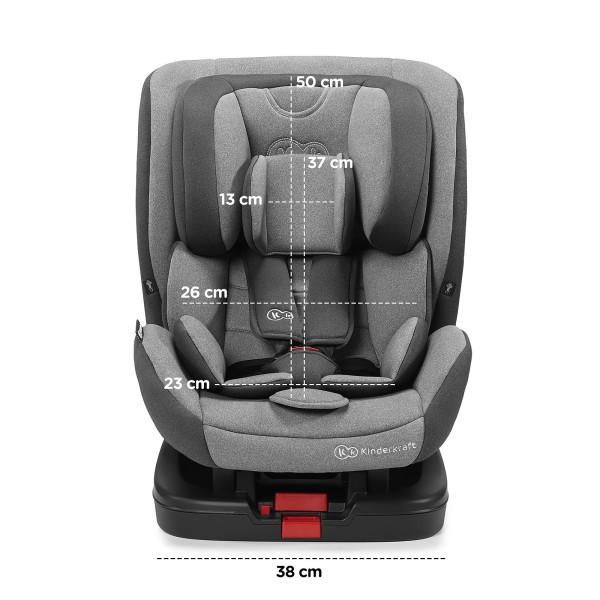 Autosedačka Kinderkraft Vado Isofix 0-25kg black 2020
