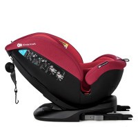 KINDERKRAFT Autosedačka Xpedition Isofix Red, Otočná 0-36 kg