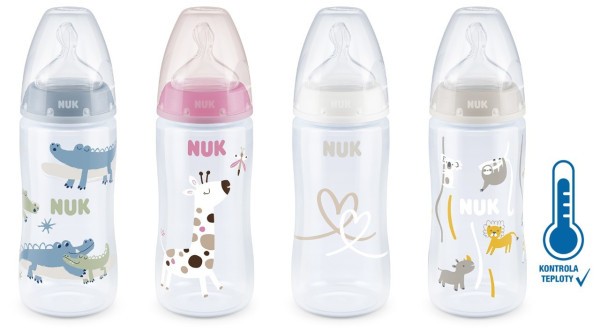 NUK FC+ láhev s kontrolou teploty 300 ml