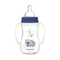 Canpol babies Antikoliková lahev EasyStart se svítícími úchyty SLEEPY KOALA