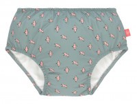 Plavky Lassig Swim Diaper Girls seagull green 18 mo.