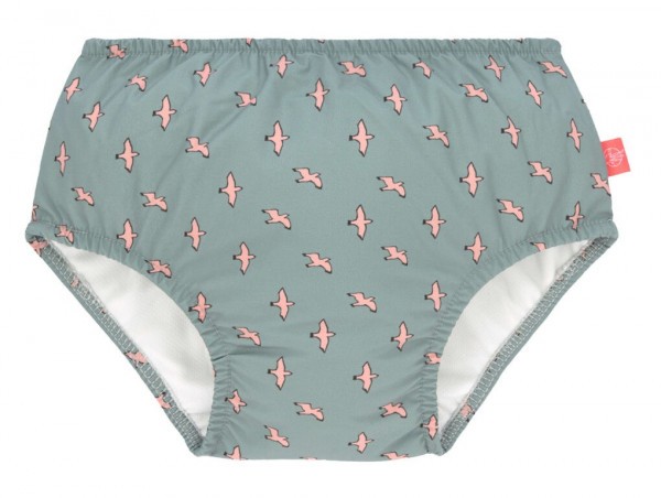 Plavky Lassig Swim Diaper Girls seagull green 24 mo.