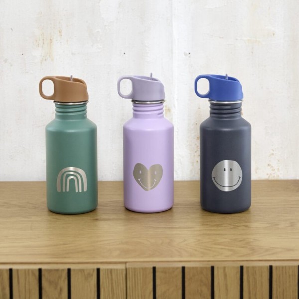 LÄSSIG Nerezová lahvička Bottle Stainless Steel Little Gang, 500 ml