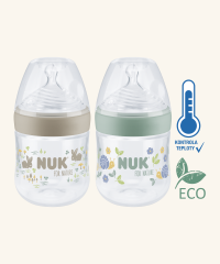 NUK for Nature lahev s kontrolou teploty 150 ml