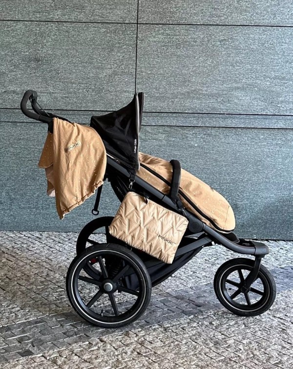 PINKIE Fusak Shine Gold - lehký 6m-2.5roku