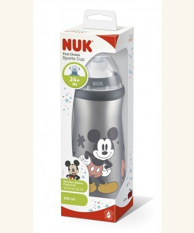 NUK Dětská láhev Sports Cup Disney Cool Mickey 450 ml
