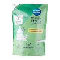 CANPOL BABIES Ekologický mycí prostředek na kojenecké lahve a savičky - náhradní náplň 1000 ml