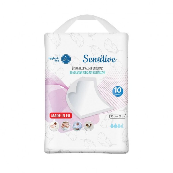 AKUKU Jednorázové hygienické podložky Sensitive 10 ks