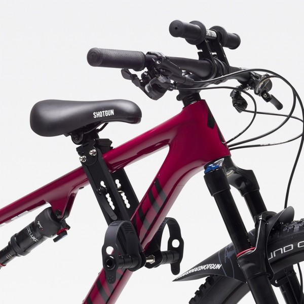 Shotgun MTB Dětská sedačka a řidítka na rám